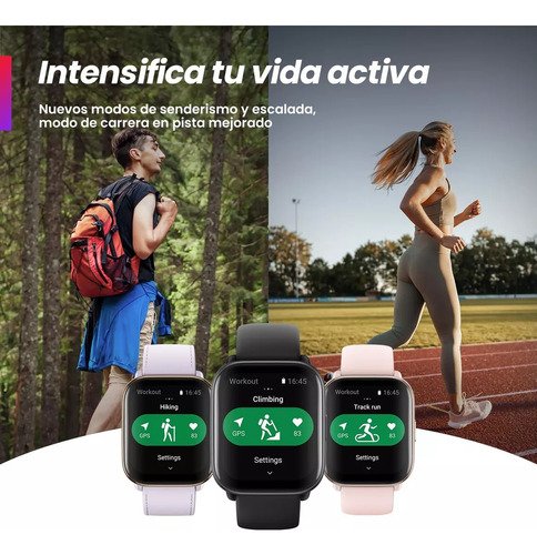 Reloj Smartwatch Amazfit Active 1.75 Gps Lifestyle Series Color Pink - Image 8