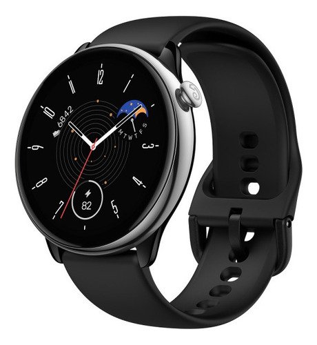 Smartwatch Amazfit Gtr Mini Sport Silicona Negro 1.28'' Amoled Gps, Sumergible 50m, Bluetooth