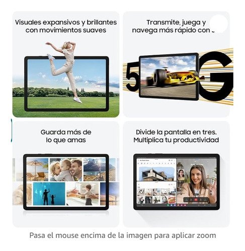 Samsung Galaxy Tab A9+ Color Gris - Image 6