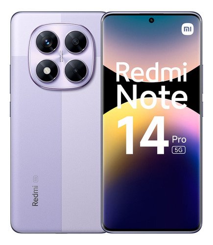 Xiaomi Redmi Note 14 Pro 5g Violeta 256gb 8ram 200mpx